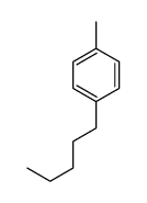 1-methyl-4-pentylbenzene结构式