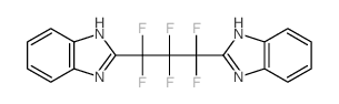 1H-Benzimidazole,2,2'-(1,1,2,2,3,3-hexafluoro-1,3-propanediyl)bis- (9CI)结构式