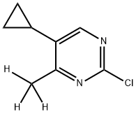 2-Chloro-4-(methyl-d3)-5-cyclopropylpyrimidine图片