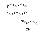 3-Chloro-N-isoquinolin-5-yl-propionamide Structure