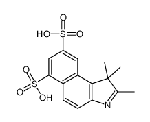 1,1,2-Trimethyl-1H-benzo[e]indole-6,8-disulfonic acid picture