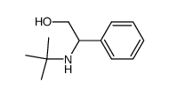 2-(tert-butylamino)-2-phenylethanol结构式