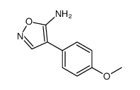 4-(4-METHOXYPHENYL)ISOXAZOL-5-AMINE structure