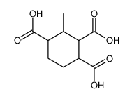 3-methylcyclohexane-1,2,4-tricarboxylic acid结构式