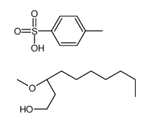 (3R)-3-methoxydecan-1-ol,4-methylbenzenesulfonic acid结构式