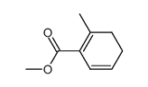 1,5-Cyclohexadiene-1-carboxylicacid,2-methyl-,methylester(9CI)结构式