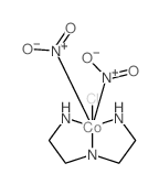 [n-(2-aminoethyl)-1,2-ethanediamine-n,n',n'']chlorobis(nitrito-n)cobalt Structure