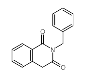 1,3(2H,4H)-Isoquinolinedione, 2-(phenylmethyl)- Structure