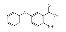 2-amino-5-phenoxybenzoic acid Structure