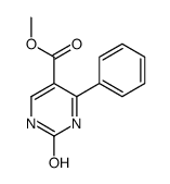 2-羟基-4-苯基嘧啶-5-羧酸甲酯结构式