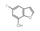 5-FLUORO-7-HYDROXYBENZOFURAN Structure