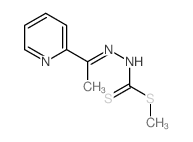 Hydrazinecarbodithioicacid, 2-[1-(2-pyridinyl)ethylidene]-, methyl ester picture