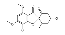 7-Chloro-4,6-dimethoxy-6'-methylspiro[benzofuran-2(3H),1'-cyclohexane]-2',3,4'-trione picture