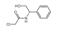 (S)-2-chloro-N-(2-hydroxy-1-phenylethyl)acetamide Structure