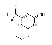 2-N-ethyl-6-(trifluoromethyl)-1,3,5-triazine-2,4-diamine Structure