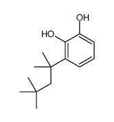 3-(2,4,4-trimethylpentan-2-yl)benzene-1,2-diol Structure