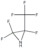 2,2,3-trifluoro-3-(trifluoromethyl)-aziridine Structure