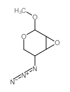 Ribopyranoside, methyl2,3-anhydro-4-azido-4-deoxy-, a-D- (8CI) picture