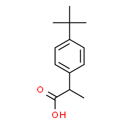 2-(4-(tert-butyl)phenyl)propanoic acid picture