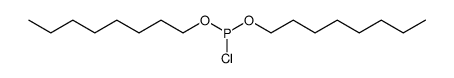 dioctyl phosphorochloridite Structure