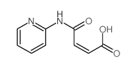 2-Butenoic acid, 4-oxo-4-(2-pyridinylamino)-, (Z)- Structure