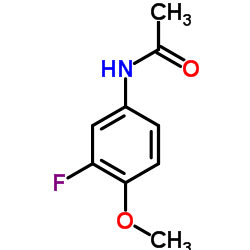 N-(3-Fluoro-4-methoxyphenyl)acetamide Structure