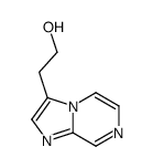 2-imidazo[1,2-a]pyrazin-3-ylethanol结构式