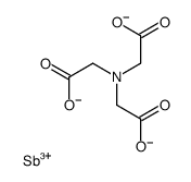 antimony(3+),2-[bis(carboxylatomethyl)amino]acetate Structure