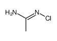 N-chloro-acetamidine Structure