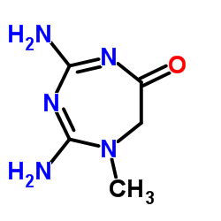 6H-1,3,5-Triazepin-6-one, 2,4-diamino-1,7-dihydro-1-methyl- (9CI)结构式