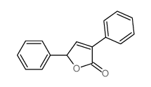 3,5-diphenyl-5H-furan-2-one structure