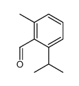 Benzaldehyde, 2-methyl-6-(1-methylethyl)- (9CI) Structure