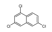 1,3,6-Trichloronaphthalene结构式