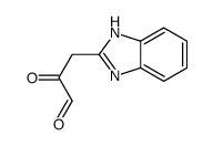 1H-Benzimidazole-2-propanal,alpha-oxo-(9CI) Structure