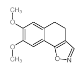 7,8-dimethoxy-4,5-dihydrobenzo[g][1,2]benzoxazole Structure