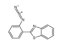 2-(2-azidophenyl)-1,3-benzothiazole结构式