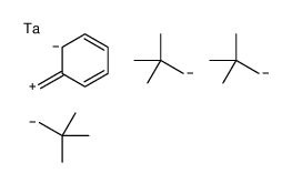 benzylidenetantalum,2-methanidyl-2-methylpropane结构式