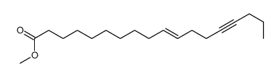 methyl octadec-10-en-14-ynoate结构式