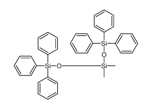 dimethyl-bis(triphenylsilyloxy)silane Structure