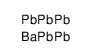 barium,lead Structure