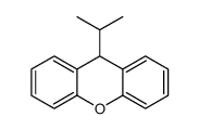 9-propan-2-yl-9H-xanthene结构式