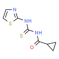 N-[(1,3-thiazol-2-ylamino)carbonothioyl]cyclopropanecarboxamide picture