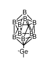 1,7-C2B10H11-1-Ge(CH3)3结构式