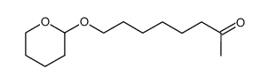 8-(tetrahydro-2H-pyran-2-yloxy)-octan-2-one Structure