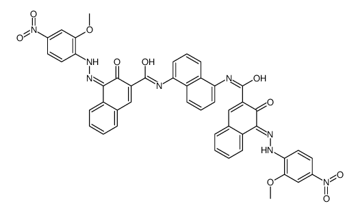 N,N'-naphthalene-1,5-diylbis[3-hydroxy-4-[(2-methoxy-4-nitrophenyl)azo]naphthalene-2-carboxamide] picture