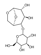 1,6-anhydro-β-maltose结构式