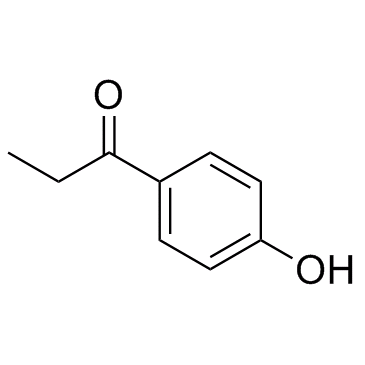 1-(4-Hydroxyphenyl)propan-1-one Structure