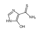 1H-Imidazole-4-carbothioamide,5-hydroxy-(9CI)结构式