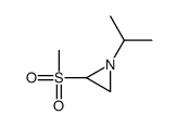 Aziridine, 1-(1-methylethyl)-2-(methylsulfonyl)- (9CI) Structure