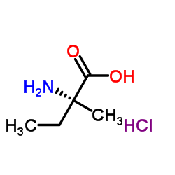 D-Isovaline hydrochloride (1:1) Structure